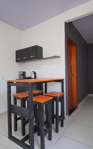 Apartamento para alugar com 25m², 1 quarto e 1 vagaSala/Cozinha