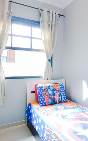 Casa de condomínio à venda com 107m², 2 quartos e 1 vagaQuarto 2 