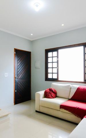 Casa de condomínio à venda com 107m², 2 quartos e 1 vagaSala