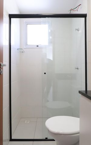 Apartamento para alugar com 52m², 2 quartos e 2 vagasBanheiro Social