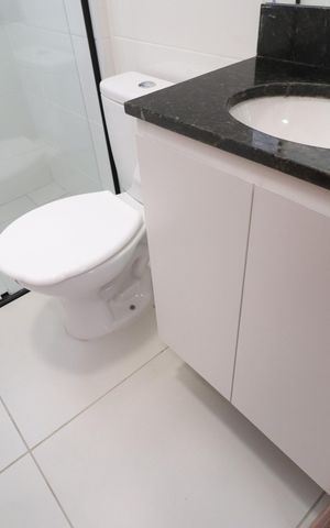 Apartamento para alugar com 52m², 2 quartos e 2 vagasBanheiro Social