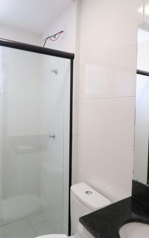 Apartamento para alugar com 52m², 2 quartos e 2 vagasBanheiro Social