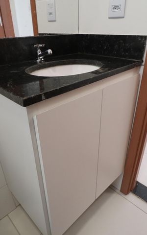 Apartamento para alugar com 52m², 2 quartos e 2 vagasBanheiro Social