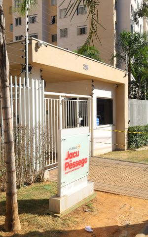 Apartamento para alugar com 33m², 2 quartos e sem vagaÁrea comum - Fachada do condomínio