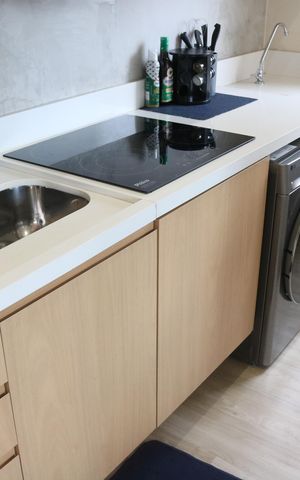 Apartamento para alugar com 40m², 2 quartos e sem vagaCozinha e Área de Serviço