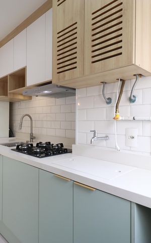 Apartamento para alugar com 37m², 2 quartos e sem vagaCozinha e Área de serviço 