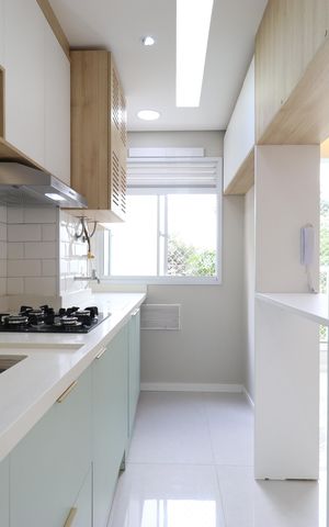 Apartamento para alugar com 37m², 2 quartos e sem vagaCozinha e Área de serviço 