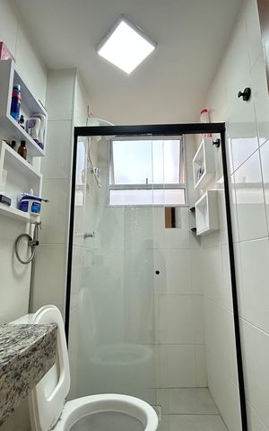 Apartamento à venda com 47m², 2 quartos e 1 vaga Apartamento à venda com 47m², 2 quartos e 1 vagaBanheiro