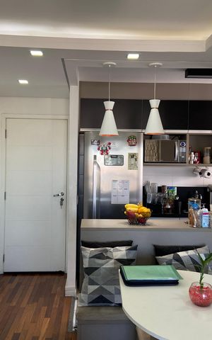 Apartamento à venda com 54m², 2 quartos e 1 vaga Apartamento à venda com 54m², 2 quartos e 1 vagaSala