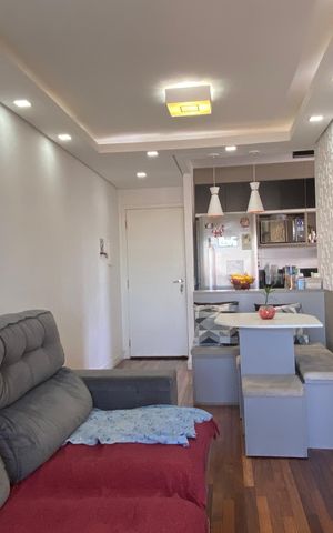 Apartamento à venda com 54m², 2 quartos e 1 vaga Apartamento à venda com 54m², 2 quartos e 1 vagaSala