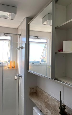 Apartamento à venda com 54m², 2 quartos e 1 vaga Apartamento à venda com 54m², 2 quartos e 1 vagaBanheiro 2