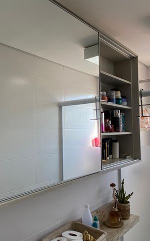 Apartamento à venda com 54m², 2 quartos e 1 vaga Apartamento à venda com 54m², 2 quartos e 1 vagaBanheiro 1