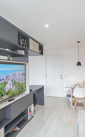 Apartamento à venda com 42m², 1 quarto e 1 vagaSala
