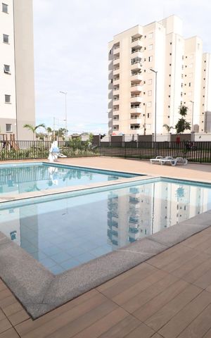 Apartamento para alugar com 45m², 2 quartos e 1 vagaÁrea comum - Piscina