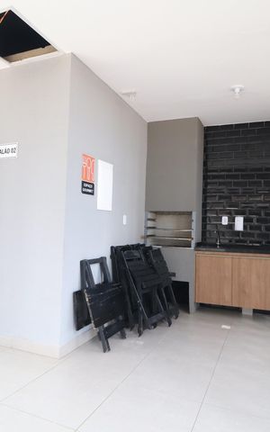 Apartamento para alugar com 45m², 2 quartos e 1 vagaÁrea comum - Churrasqueira