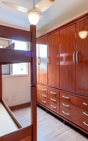 Apartamento à venda com 50m², 2 quartos e 1 vagaQuarto 2