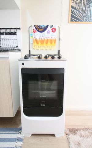 Studio para alugar com 36m², 1 quarto e sem vagaSala e Cozinha - Fogão