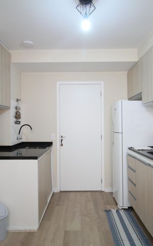 Studio para alugar com 36m², 1 quarto e sem vagaSala e Cozinha