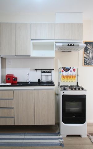 Studio para alugar com 36m², 1 quarto e sem vagaSala e Cozinha - Pia