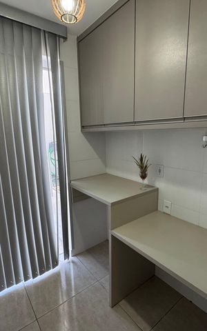 Apartamento para alugar com 64m², 2 quartos e 1 vaga Apartamento para alugar com 64m², 2 quartos e 1 vagaCozinha - Armários