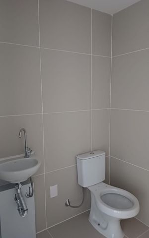 Studio para alugar com 25m², 1 quarto e sem vaga Studio para alugar com 25m², 1 quarto e sem vagaBanheiro