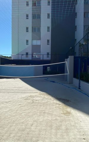Apartamento à venda com 87m², 3 quartos e 2 vagas Apartamento à venda com 87m², 3 quartos e 2 vagasÁrea comum - Volei
