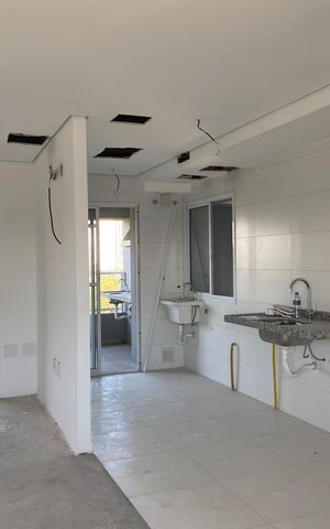 Apartamento à venda com 87m², 3 quartos e 2 vagas Apartamento à venda com 87m², 3 quartos e 2 vagasSala - Cozinha