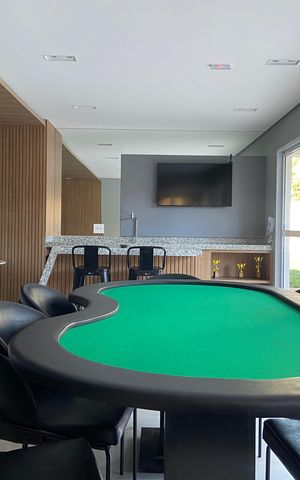 Apartamento à venda com 87m², 3 quartos e 2 vagas Apartamento à venda com 87m², 3 quartos e 2 vagasSala de Jogos