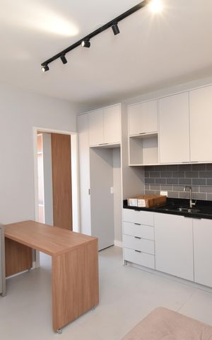 Studio à venda com 34m², 1 quarto e sem vagaStudio