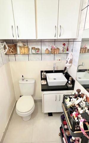 Apartamento à venda com 89m², 3 quartos e 1 vaga Apartamento à venda com 89m², 3 quartos e 1 vagaBanheiro de serviço