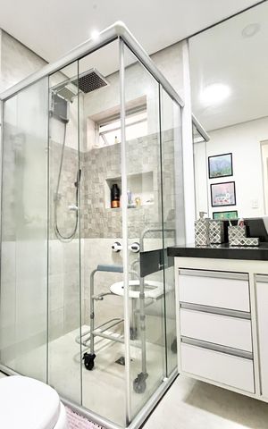 Apartamento à venda com 89m², 3 quartos e 1 vaga Apartamento à venda com 89m², 3 quartos e 1 vagaBanheiro