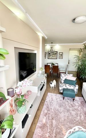 Apartamento à venda com 89m², 3 quartos e 1 vaga Apartamento à venda com 89m², 3 quartos e 1 vagaSala