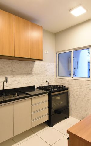 Casa de condomínio para alugar com 130m², 3 quartos e 2 vagasCozinha