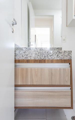 Apartamento para alugar com 41m², 1 quarto e sem vaga Apartamento para alugar com 41m², 1 quarto e sem vagaBanheiro