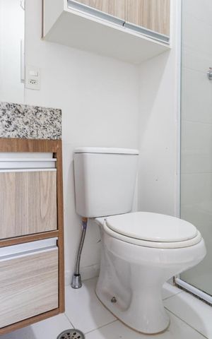 Apartamento para alugar com 41m², 1 quarto e sem vaga Apartamento para alugar com 41m², 1 quarto e sem vagaBanheiro
