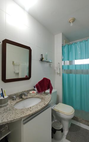 Apartamento para alugar com 114m², 4 quartos e 2 vagasBanheiro da Suíte 3