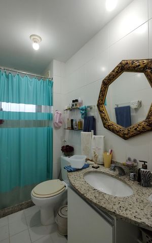 Apartamento para alugar com 114m², 4 quartos e 2 vagasBanheiro da Suíte 1