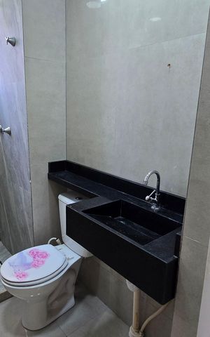 Apartamento para alugar com 48m², 2 quartos e 1 vaga Apartamento para alugar com 48m², 2 quartos e 1 vagaBanheiro