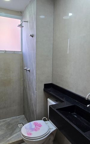 Apartamento para alugar com 48m², 2 quartos e 1 vaga Apartamento para alugar com 48m², 2 quartos e 1 vagaBanheiro