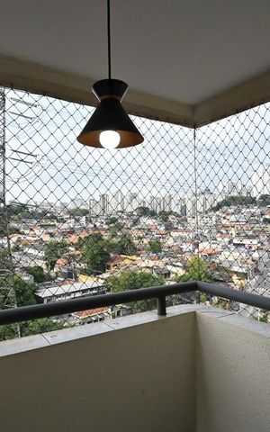 Apartamento à venda com 62m², 2 quartos e 1 vagaVaranda