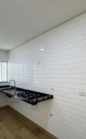 Casa para alugar com 120m², 2 quartos e 2 vagas Casa para alugar com 120m², 2 quartos e 2 vagasCozinha