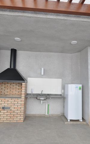 Apartamento à venda com 42m², 2 quartos e 1 vagaÁrea comum - Churrasqueira