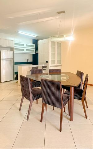 Apartamento para alugar com 120m², 3 quartos e 2 vagasSala de Jantar