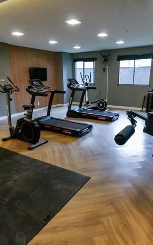 Apartamento para alugar com 40m², 2 quartos e sem vaga Apartamento para alugar com 40m², 2 quartos e sem vagaÁrea comum - Academia