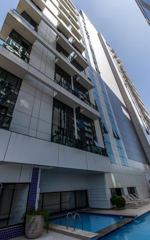 Apartamento para alugar com 50m², 1 quarto e 1 vagaFachada