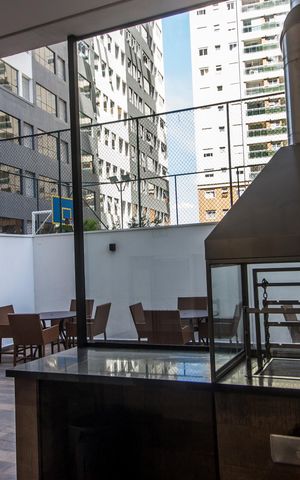 Apartamento para alugar com 50m², 1 quarto e 1 vagaÁrea gourmet