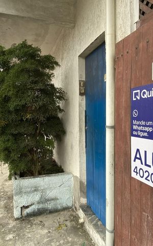 Casa para alugar com 40m², 1 quarto e sem vaga