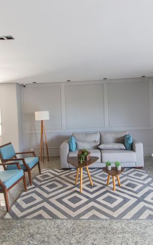 Apartamento à venda com 63m², 2 quartos e 1 vagaHall social