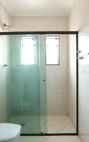 Casa para alugar com 242m², 3 quartos e 5 vagasBanheiro da Suíte 3