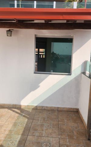 Casa para alugar com 74m², 2 quartos e 1 vaga Casa para alugar com 74m², 2 quartos e 1 vagaVaranda da Sala/cozinha